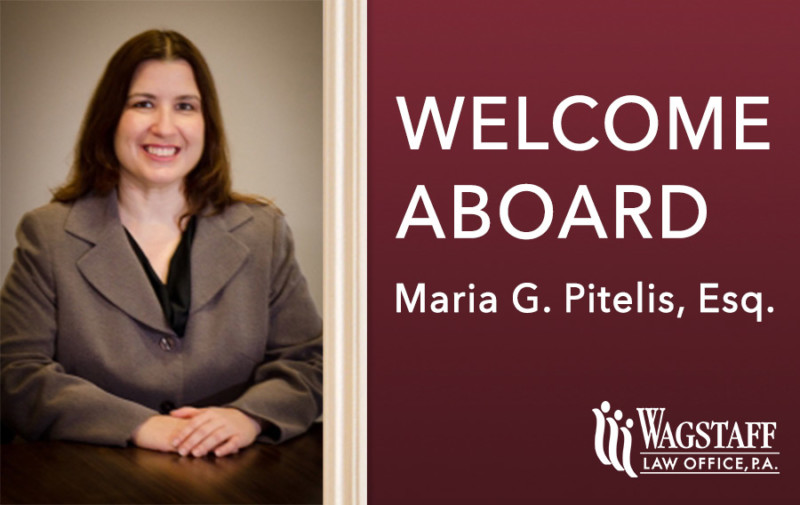 Maria G Pitelis Joins Wagstaff Law Office Wagstaff And Pitelis P A